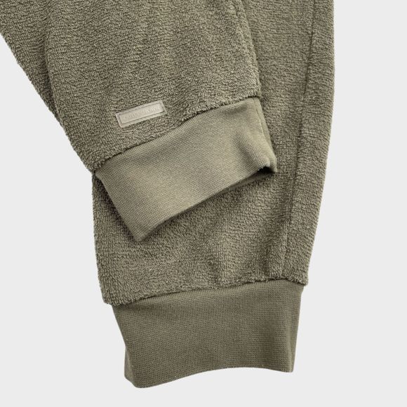 Outerknown Hightide Towel Soft Sweatpants in Forest Green Women's Size XS - Picture 10 of 12